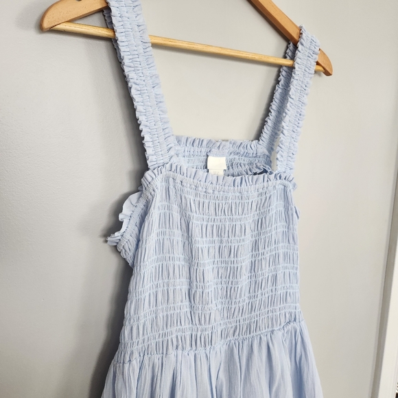 H&M Open Back Sky Blue Dress - Picture 3 of 8